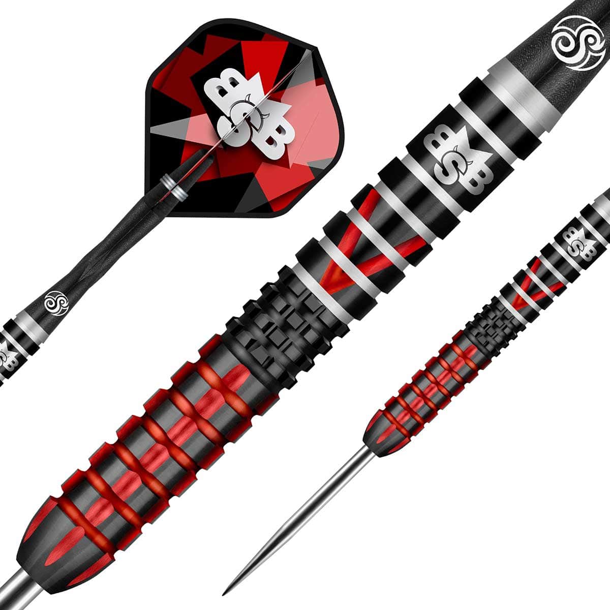 FLÉCHETTES SHOT DEFIANT DE MICHAEL SMITH POINTE D'ACIER - BARREAUX EN TUNGSTÈNE À 90%
