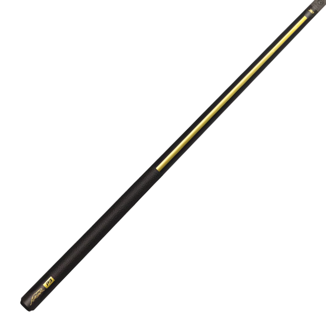 BAGUETTE DE BILLARD PREDATOR P3 NOIRE ET OR ÉDITION LIMITÉE GRIP CUIR LUXE
