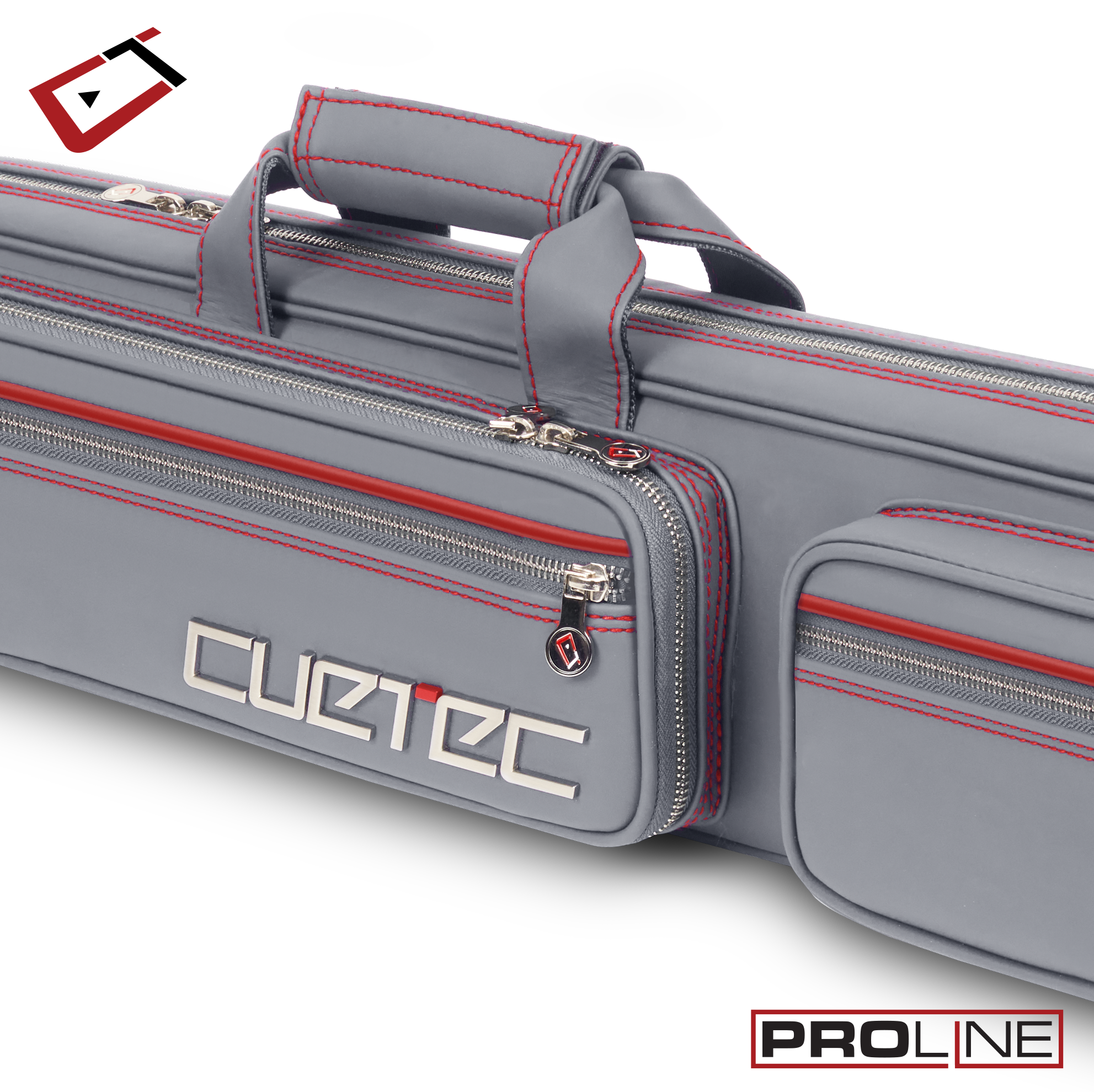 POOL CUE CASE CUETEC PROLINE 4X8 GREY