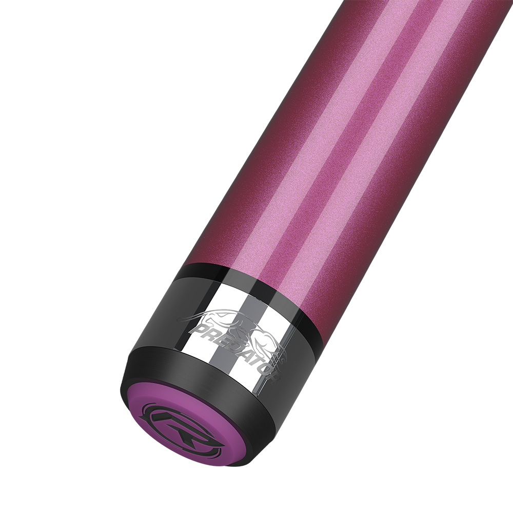 PREDATOR BK RUSH CUE PINK/SILVER UNI-LOC QUICK RELEASE NO-WRAP 18.5OZ - LIMITED EDITION
