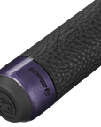 PREDATOR BUTT SP2 METALLIC PURPLE/BLACK 2 UNI-LOC QUICK RELEASE LEATHER LUXE WRAP (SHAFT NON INCLUDED) - LIMITED EDITION