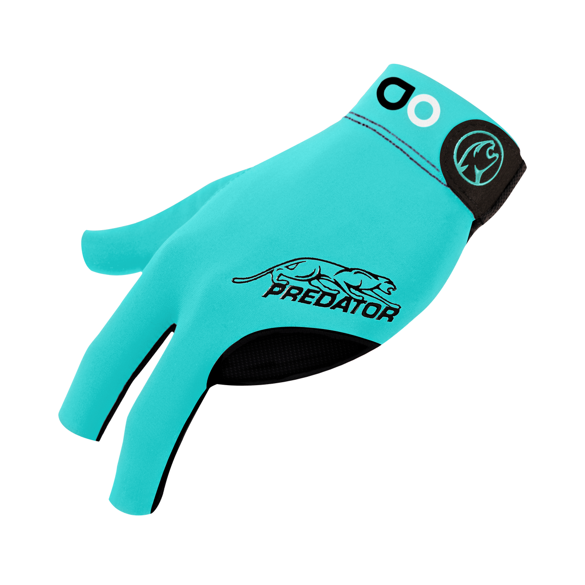 PREDATOR ALBIN OUSCHAN SECOND SKIN TEAL/BLACK BILLIARD GLOVE - LEFT HAND ONLY