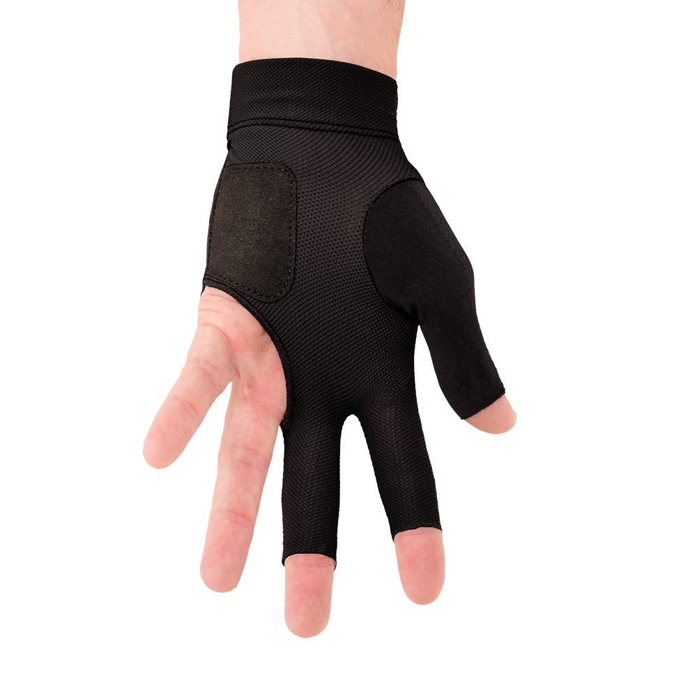PREDATOR ALBIN OUSCHAN SECOND SKIN BLACK/TEAL BILLIARD GLOVE - LEFT HAND ONLY