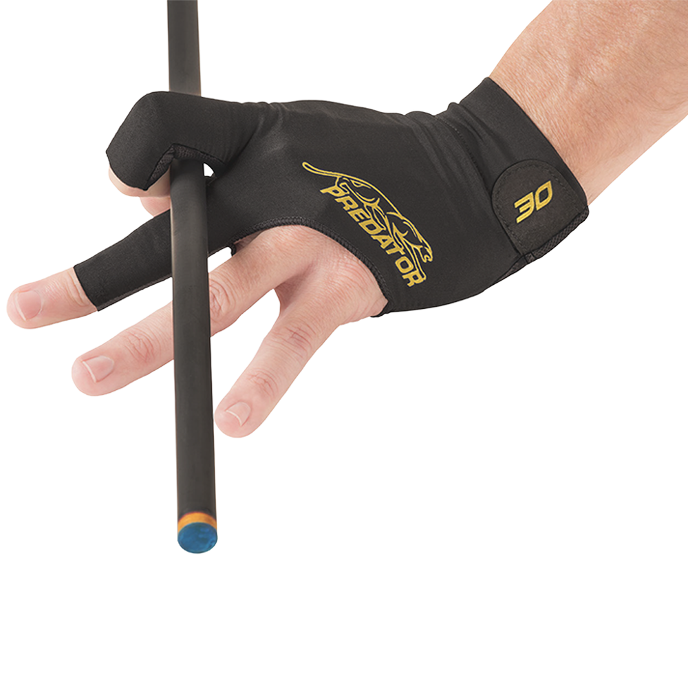 PREDATOR 30TH ANNIVERSARY SECOND SKIN BLACK/GOLD BILLIARD GLOVE - LIMITED EDITION