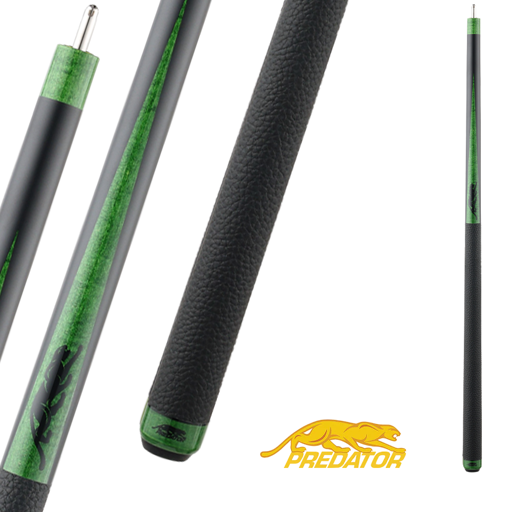 PREDATOR SP2 1 POOL CUE BUTT - GREEN STAINED CURLY MAPLE - LIMITED EDITION