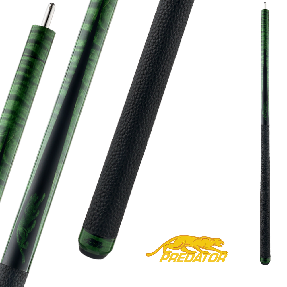 PREDATOR SP2 2 POOL CUE BUTT - GREEN STAINED CURLY MAPLE - LIMITED EDITION