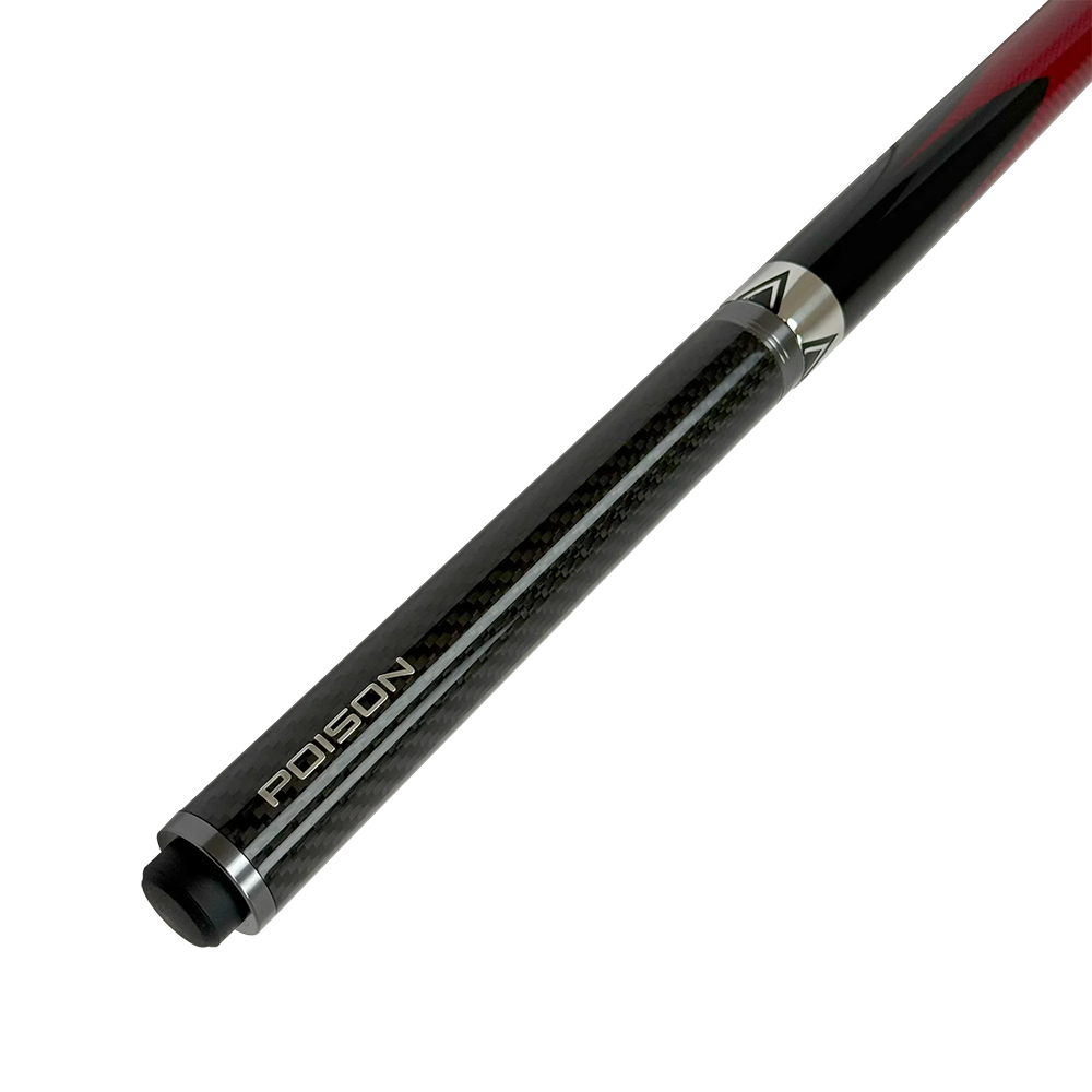 EXTENSION POISON NOIRE EN FIBRE DE CARBONE POUR BAGUETTES POISON - 8.5PO