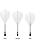 SHOT 1 PIECE CLEAR - KITE TIP DART
