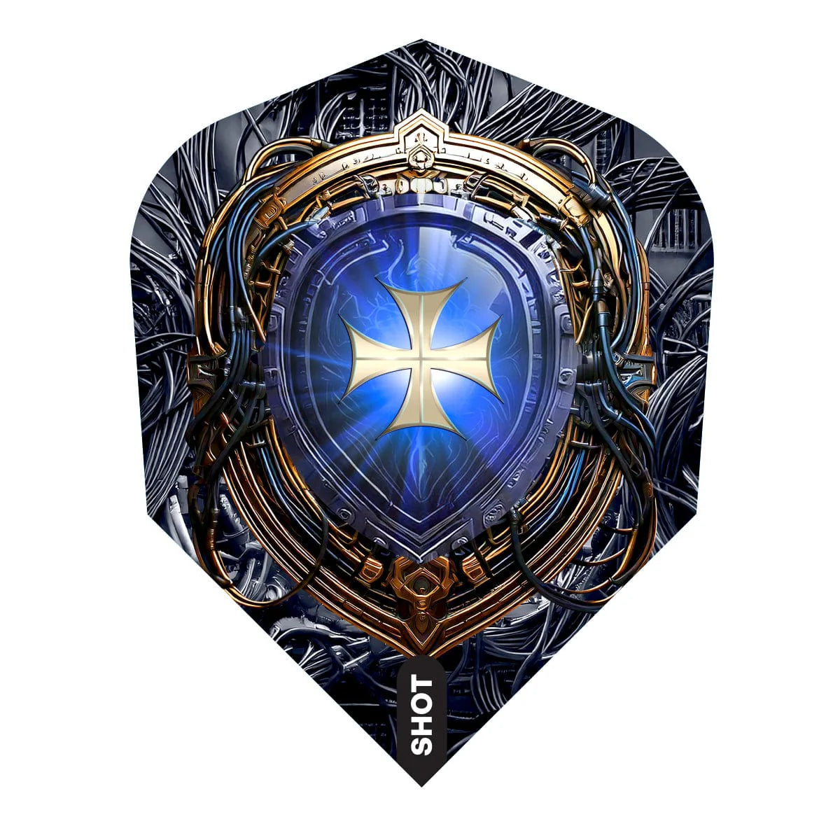 SHOT FUTURE KNIGHTS IRONSOUL DART FLIGHT SET - SMALL