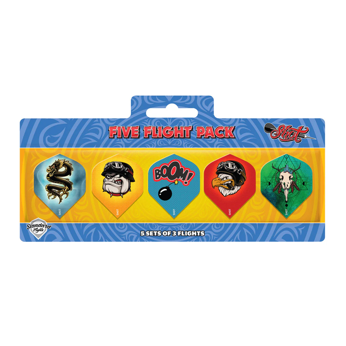 SHOT FIVE FLIGHT PACK OF 5