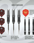FLÉCHETTES SHOT TRIBAL WEAPON SAVAGE POINTE D'ACIER - BARREAUX EN TUNGSTÈNE À 90%