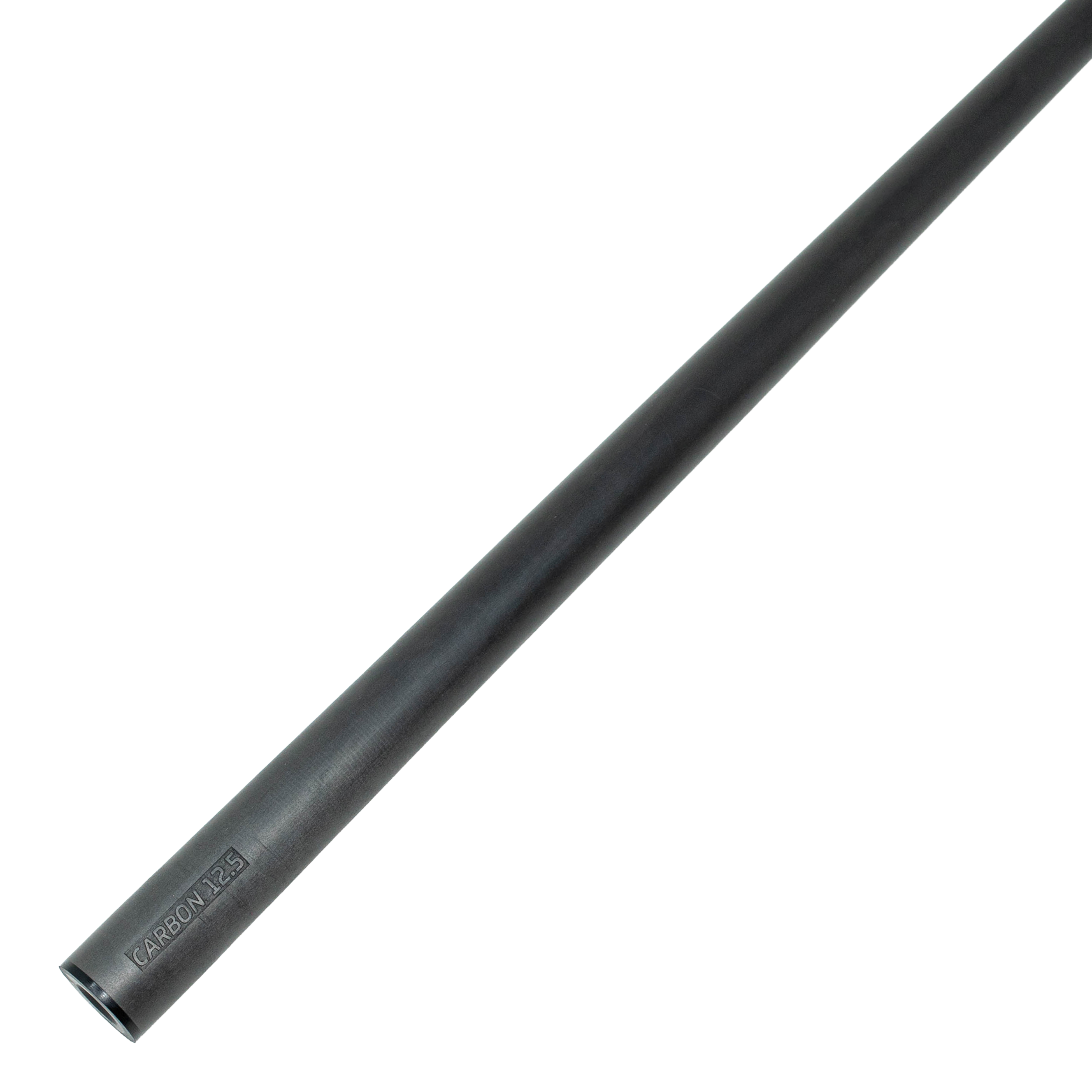 CONNOISSEUR RESIN INDESCENT 2-PIECES CUE - CARBON FIBER SHAFT PURPLE/BLACK/GOLD 12.5MM 19OZ