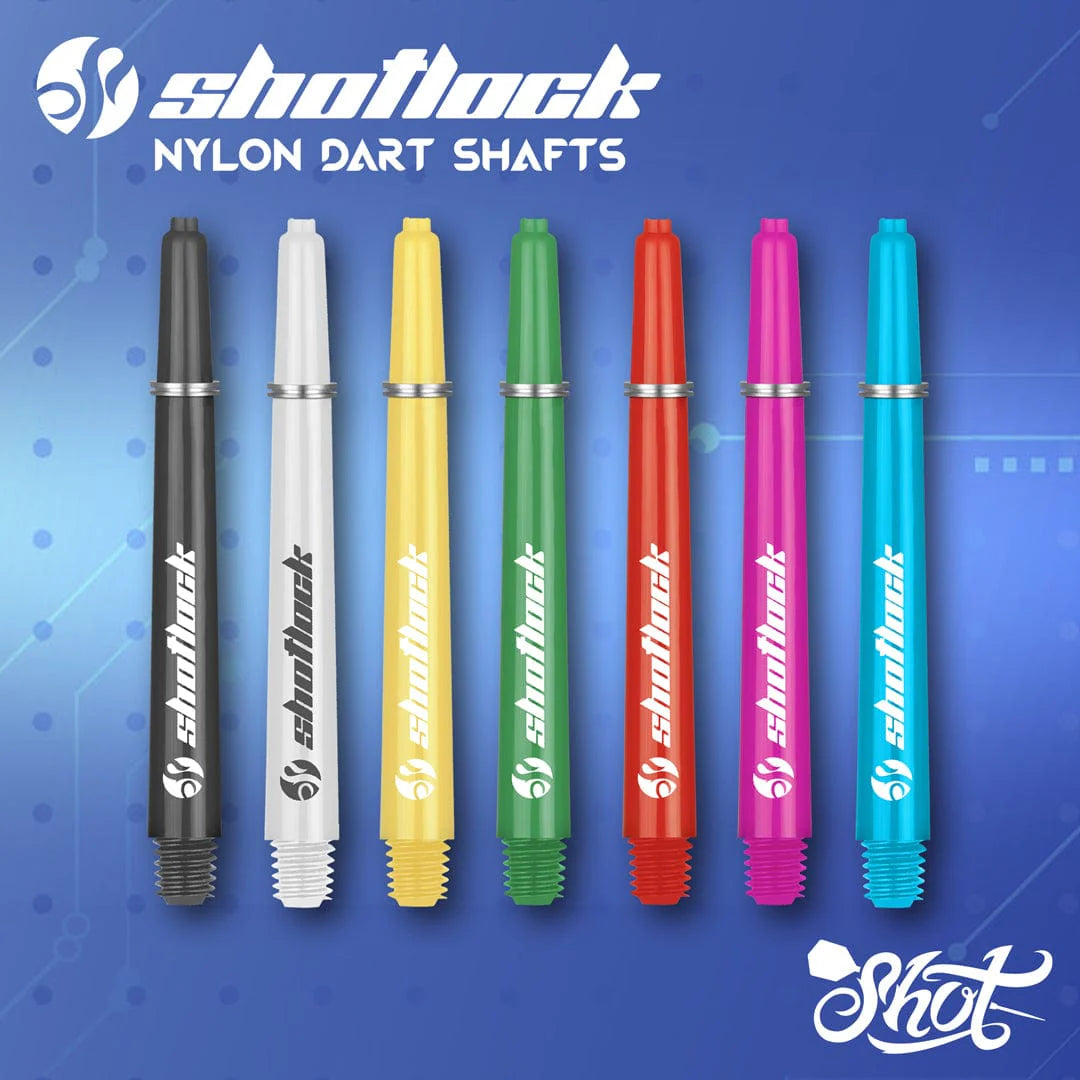 SHOT LOCK DART SHAFTS YELLOW