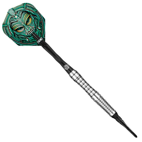 SHOT TRIBAL WEAPON TOKI SOFT TIP DART SET - 90% TUNGSTEN BARRELS