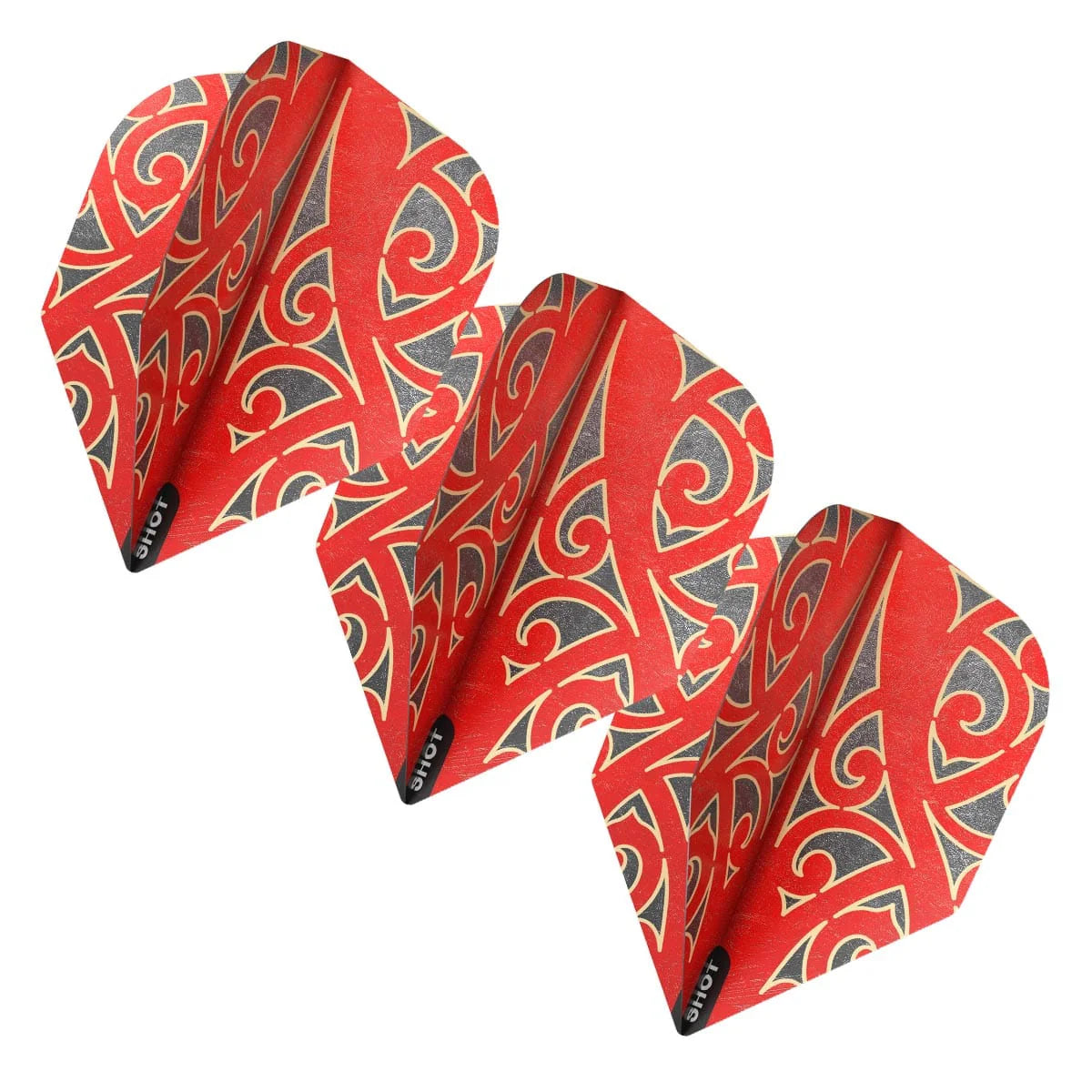 SHOT WARRIOR TAIAHA DART FLIGHT SET - SMALL STANDARD