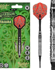 SHOT WARRIOR TAIAHA SOFT TIP DART SET - 90% TUNGSTEN BARRELS