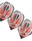 SHOT WARRIOR FLIGHT DART FLIGHT SET - SMALL STANDARD