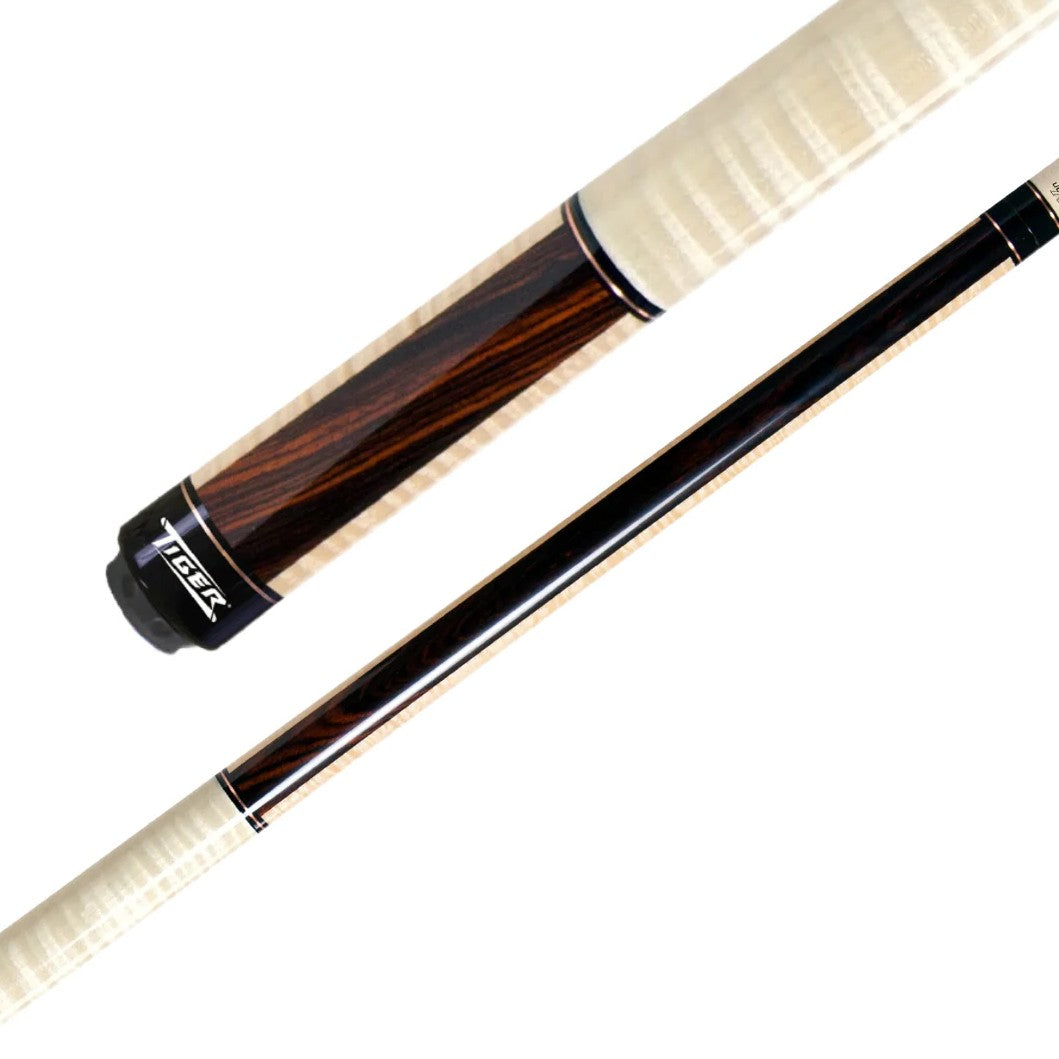 BAGUETTE DE BILLARD TIGER X2 SERIES X2-1 BRUNE 12.5MM 19OZ