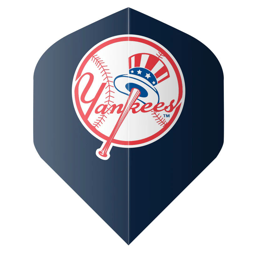SHOT MLB YANKEES DART FLIGHT SET -  NAVY