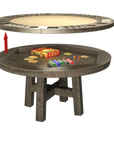 BARN ROUND GAME TABLE