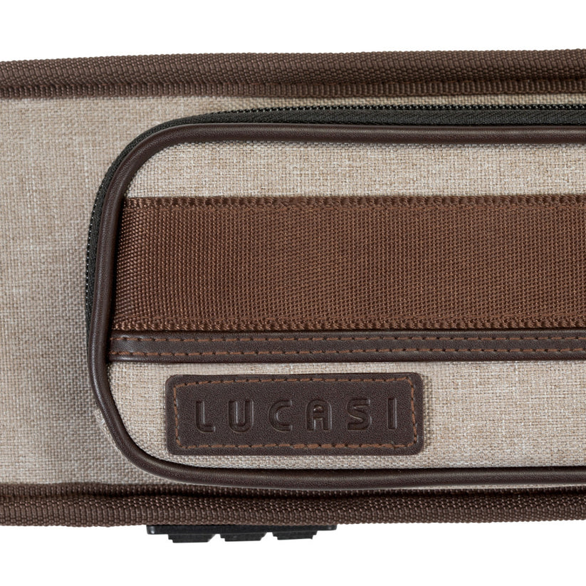 ÉTUI SOUPLE LUCASI 3M/5F GRIS ET BRUN