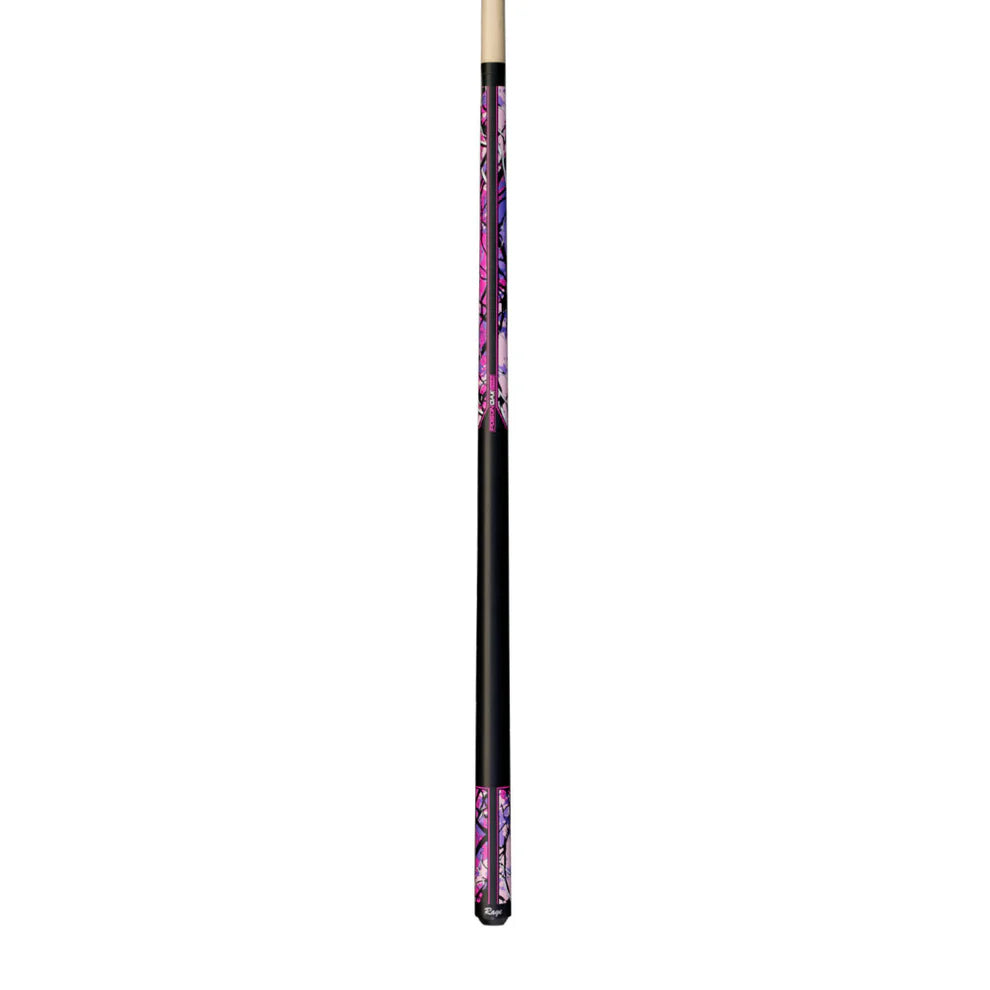 BAGUETTE DE BILLARD RAGE MATTE ROSE POISON OAK CAMO 13MM 19OZ
