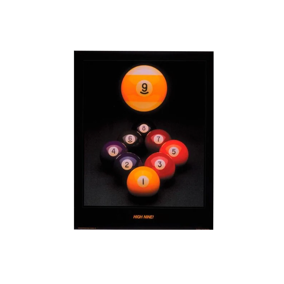 AFFICHE "HIGH NINE" - 76 X 61 CM - ÉDITION LIMITÉE