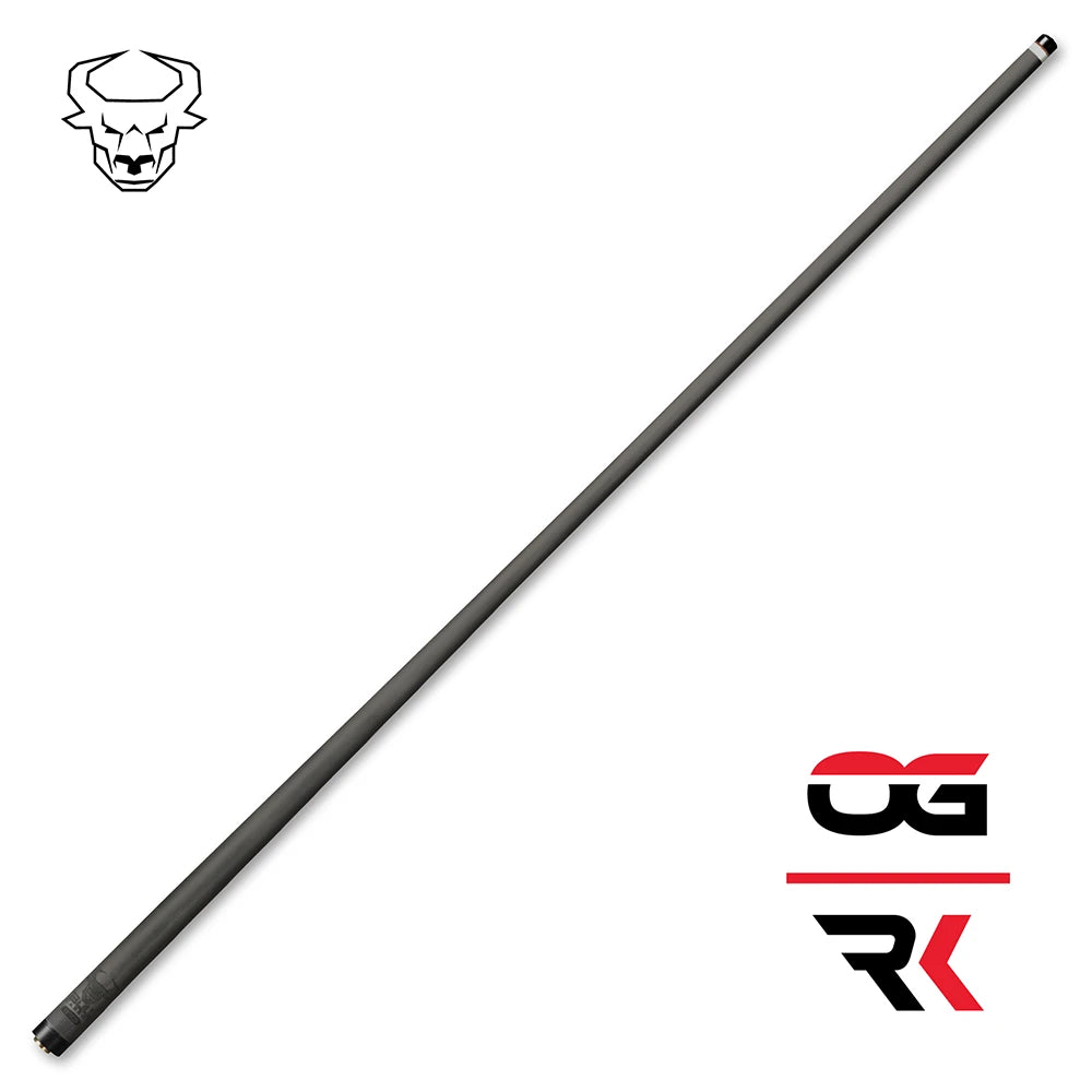 KODA SPORT POOL CUE LD4 SHAFT CARBON BLACK AND BLUE LEATHER WRAP 12.25MM 19OZ