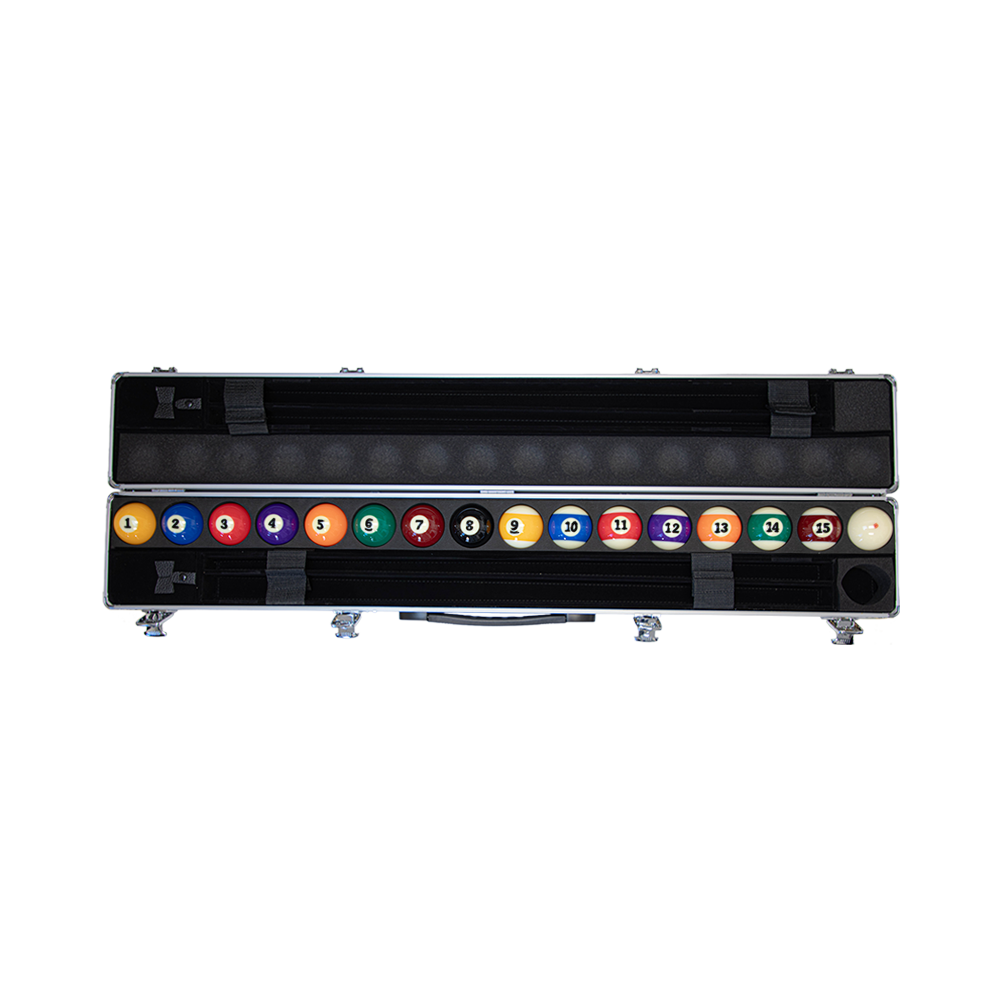 SUPER ARAMITH PRO BALLS AND CUE CASE (ALUMINIUM)