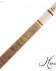 MEUCCI POOL CUE ALL NATURAL WOOD 1 RAINBOW 12.5MM 19OZ