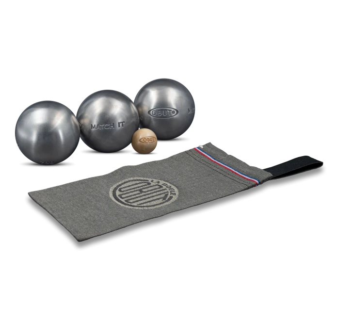 SET OF 3 BALLS BOCCE OBUT MACHT IT D:72MM W:690GR S:0