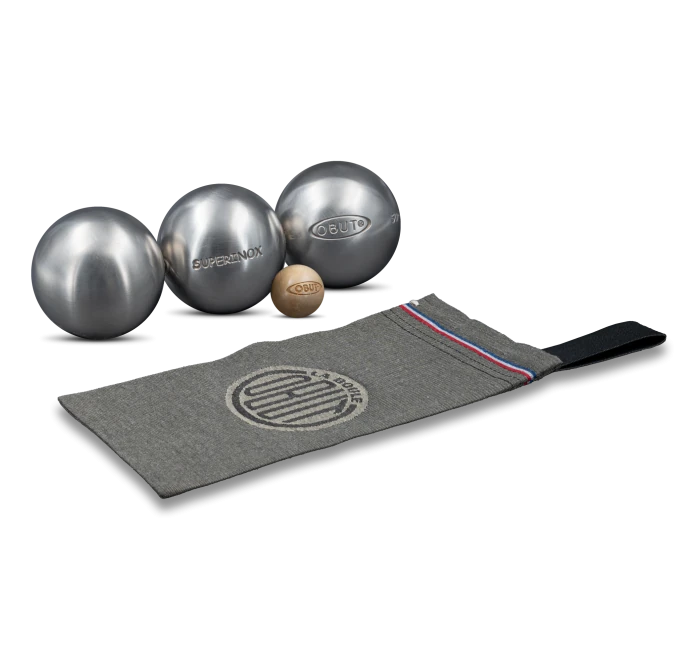 SET OF 3 BALLS BOCCE OBUT SUPERINOX D:72MM W:710GR S:0