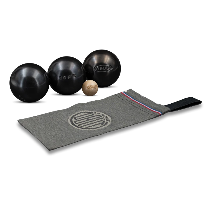 ENSEMBLE DE 3 BOULES PÉTANQUE OBUT TORN3 D:72MM P:690GR S:0