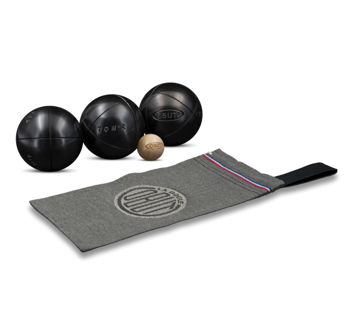 ENSEMBLE DE 3 BOULES PÉTANQUE OBUT TONR3 D:72MM P:700GR S:0