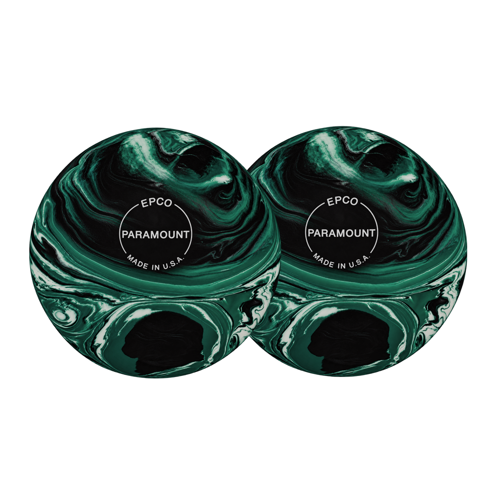 PARAMOUNT SMALL BOWLING BALLS - GREEN/BLACK/WHITE