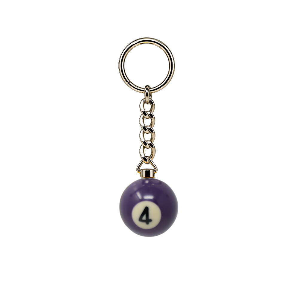 ARAMITH 1" NUMBERED BILLIARD BALL KEYCHAIN - LIMITED EDITION
