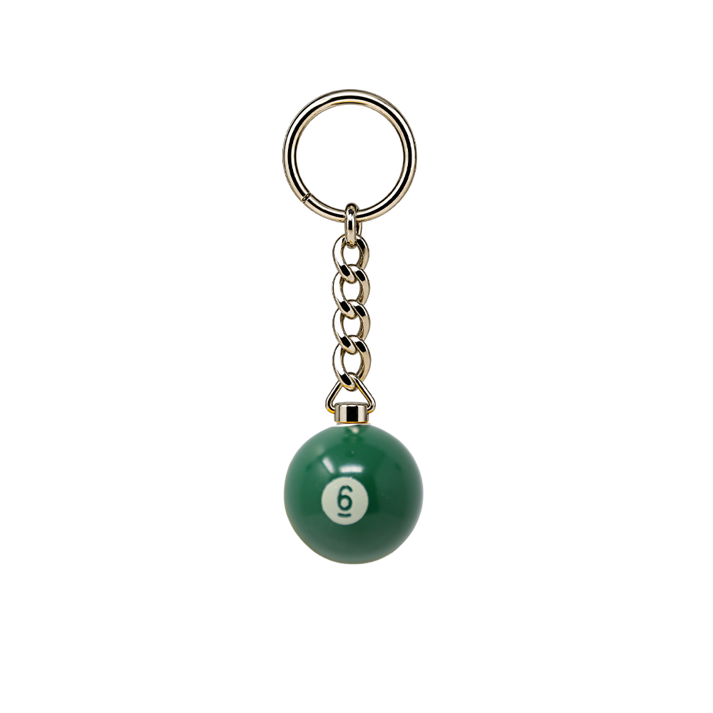 ARAMITH 1" NUMBERED BILLIARD BALL KEYCHAIN - LIMITED EDITION