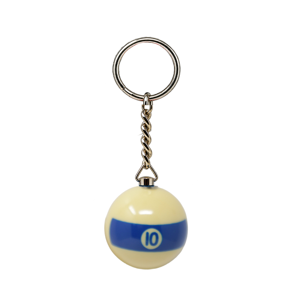 ARAMITH 1 3/8" NUMBERED BILLIARD BALL KEYCHAIN - LIMITED EDITION
