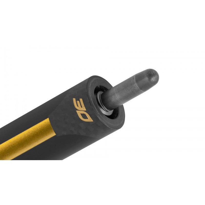 MANCHE DE BAGUETTE DE BILLARD PREDATOR P3 NOIRE ET OR SANS GRIP ÉDITION LIMITÉE