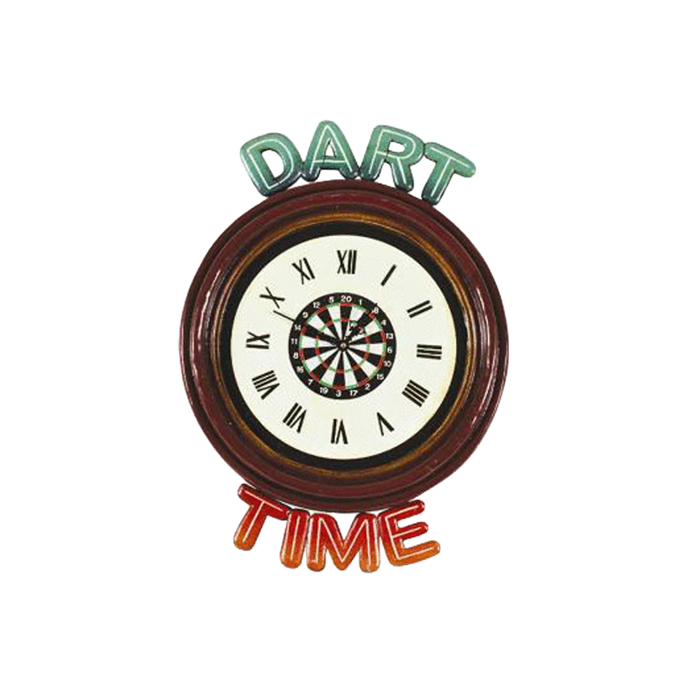 ENSEIGNE "DART TIME CLOCK" - ÉDITION LIMITÉE