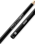 PREDATOR 52 BLACK SHORTY SPORT POOL CUE - SPORT WRAP