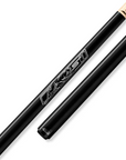 PREDATOR 52" BLACK SHORTY SPORT POOL CUE - NO WRAP