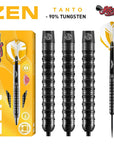 ZEN TANTO STEEL TIP DART SET-90% TUNGSTEN BARRELS